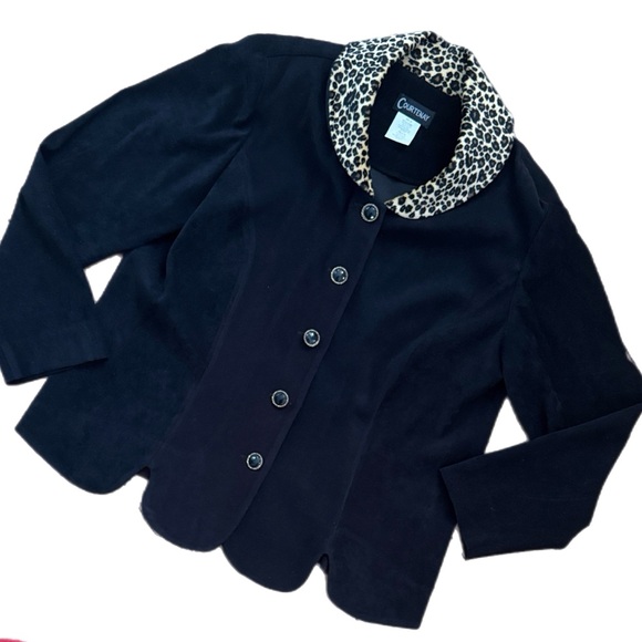 Vintage Suede Jacket Leopard Jacket - Picture 12 of 16